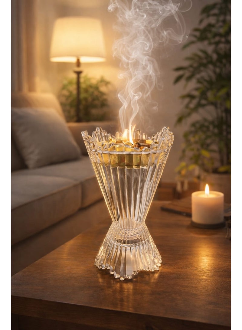 Luxury Glass Incense Burner Holder - Image 1